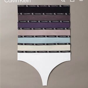 Calvin Klein Women's Modern Thong Set